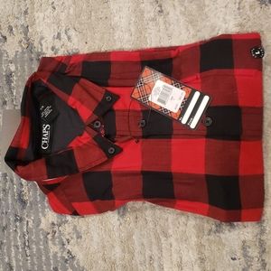 Chaps Mens Button Up Buffalo Plaid